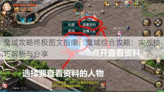 魔域攻略终极图文指南，魔域综合攻略：实战技巧解析与分享